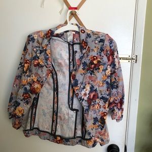 Floral Blazer